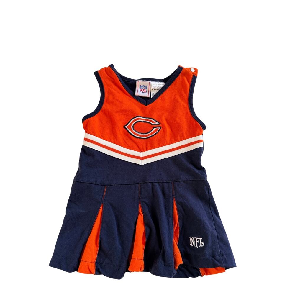 NFL Chicago Bears Cheer Dress 18M Spirit cheerleader fan costume - Picture 2 of 6